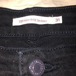 Levi’s 721 high rise skinny jeans long